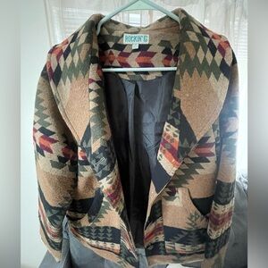 Aztec Desert Rockin C Blazer Jacket